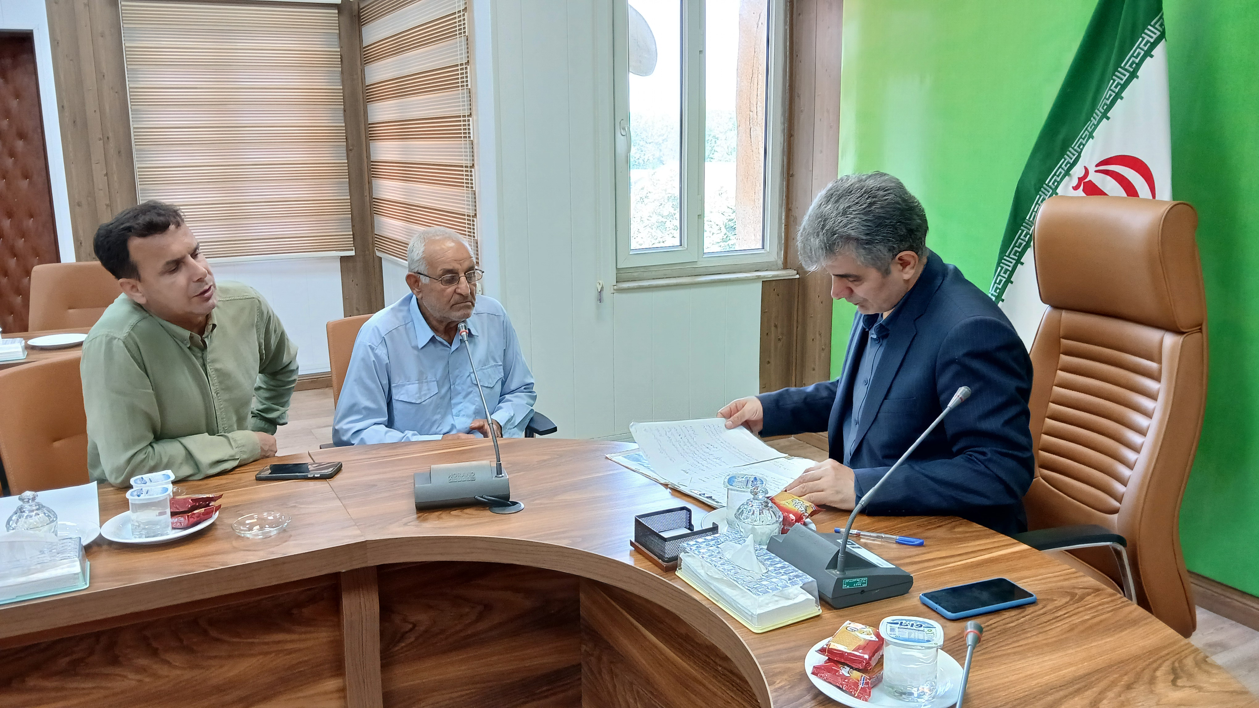 ملاقات مردمی رئیس سازمان جهاد کشاورزی استان گیلان برگزار شد